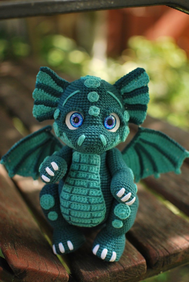 crochet dragone