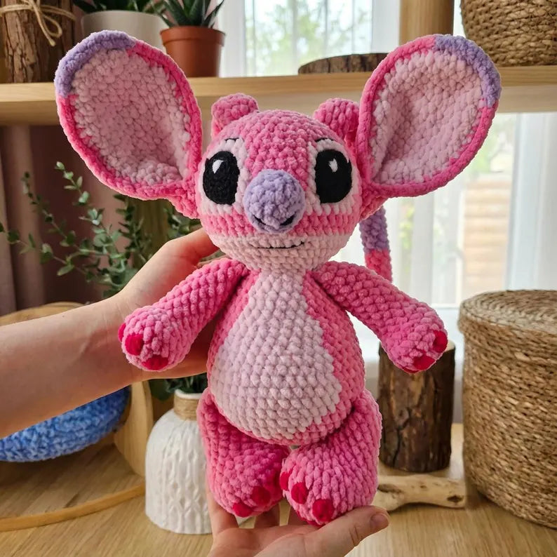 Stitch & Angel Crochet Pattern Bundle PDF + Video Tutorial