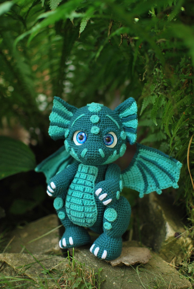 crochet dragone