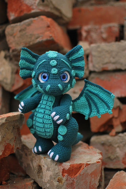 crochet dragone