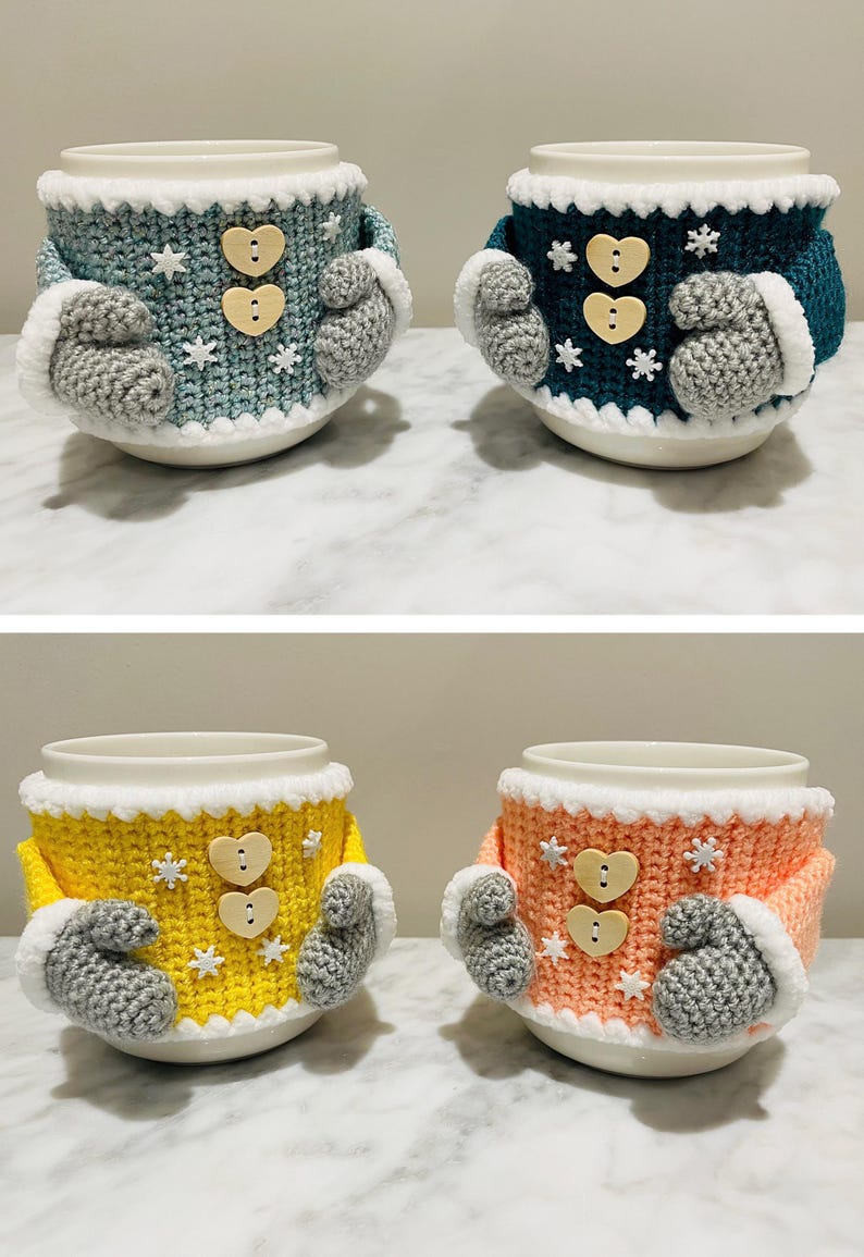 crochet mug