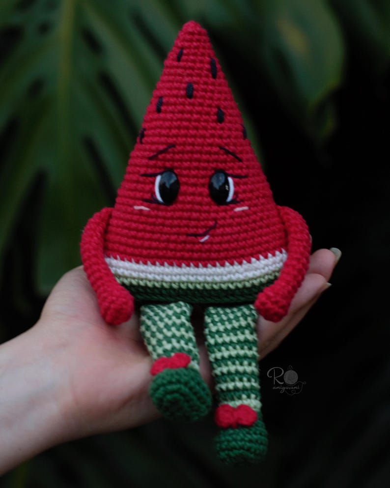 Amigurumi Fruit Crochet Patterns eBook – 6 Fruits Set | PDF Instant Download