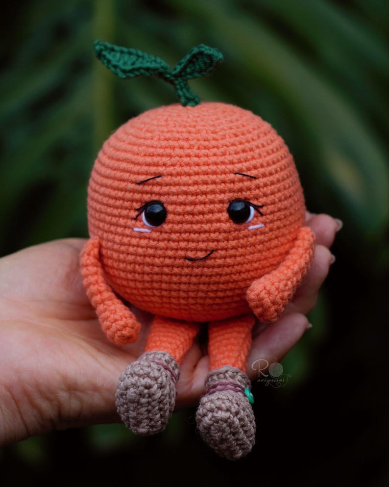 Amigurumi Fruit Crochet Patterns eBook – 6 Fruits Set | PDF Instant Download