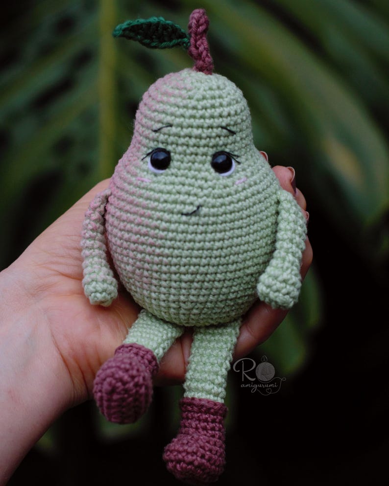 Amigurumi Fruit Crochet Patterns eBook – 6 Fruits Set | PDF Instant Download