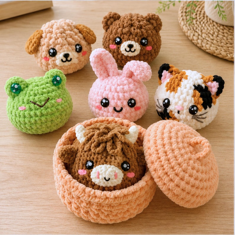 Mushroom Guy Critter Stitch Crochet Pattern – Cute Amigurumi PDF Tutorial