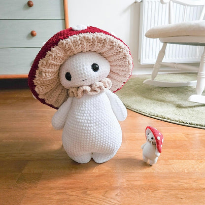 Mushroom Guy Critter Stitch Crochet Pattern – Cute Amigurumi PDF Tutorial