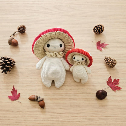 Mushroom Guy Critter Stitch Crochet Pattern – Cute Amigurumi PDF Tutorial