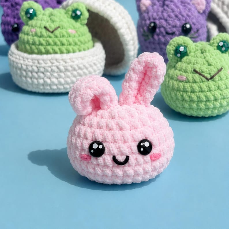 Dumplings & Steamer Crochet Pattern – Viral No-Sew Dumpling Amigurumi PDF Tutorial