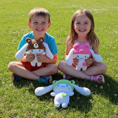 3 Cinnamoroll Crochet Patterns with video Tutoria