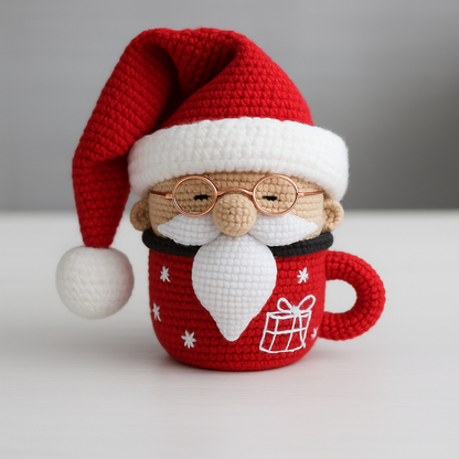 christmas mug crochet