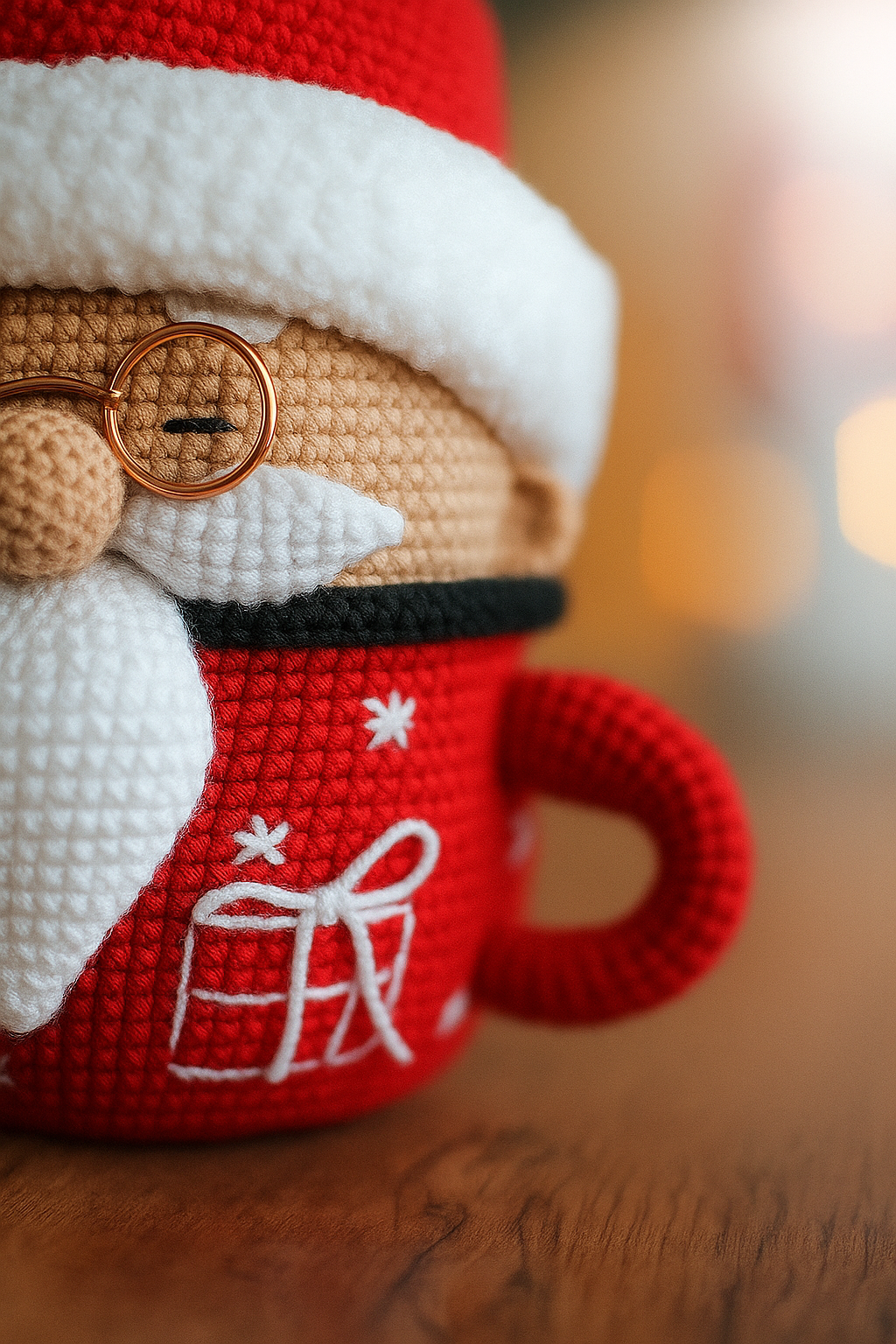 christmas mug crochet