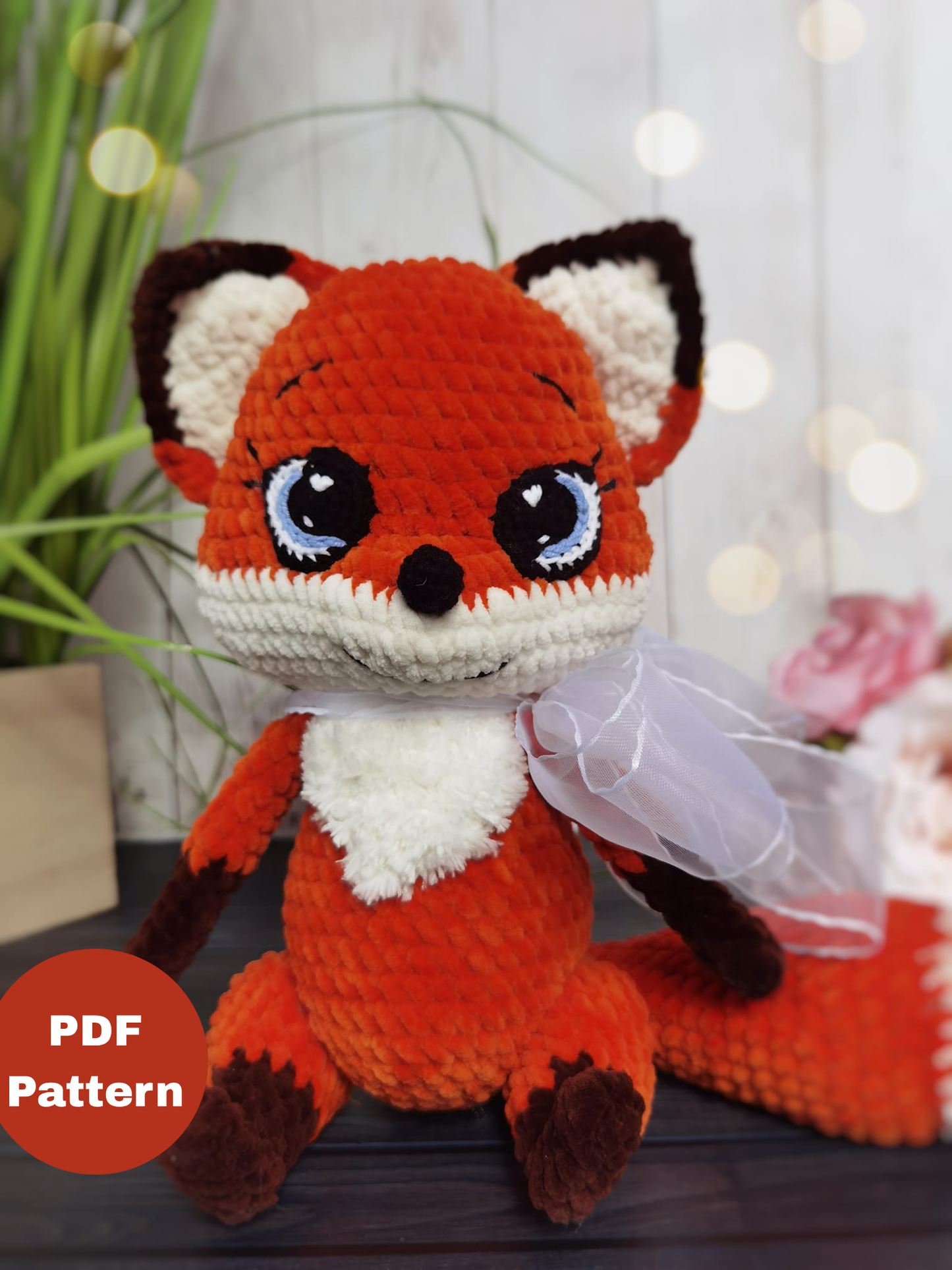 crochet fox